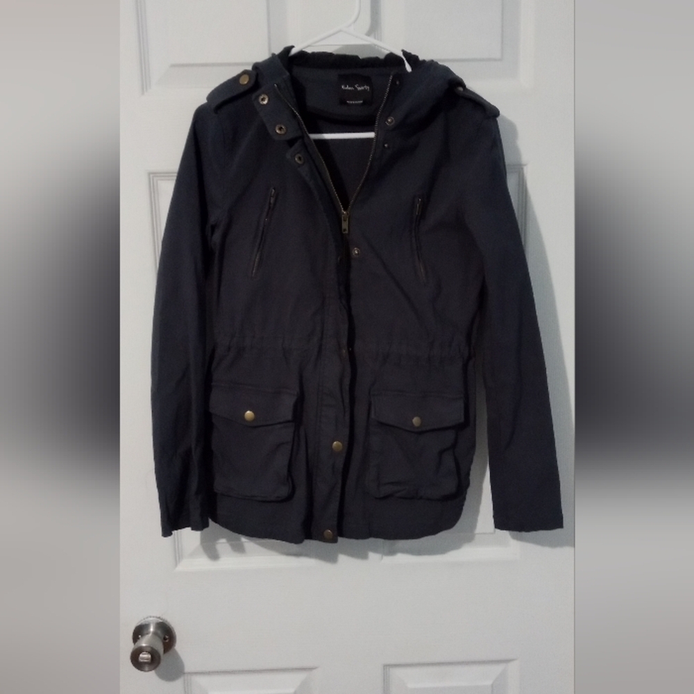 Society Black Utility Jacket Classic Design